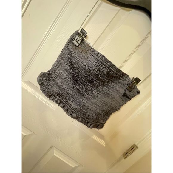 Free People Intimately tube top gray stretchy NWOT small - Picture 1 of 5